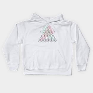 Pascal's Triangle Kids Hoodie